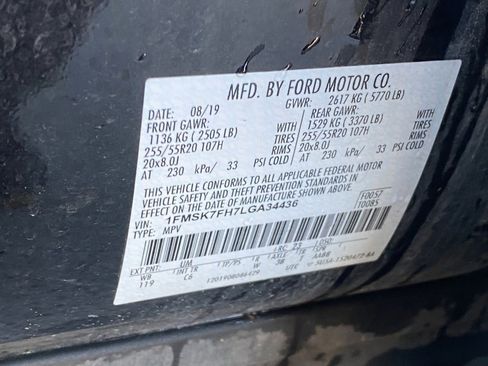 Used 2020 Ford Explorer Limited w/ Class III Trailer Tow Package image 36