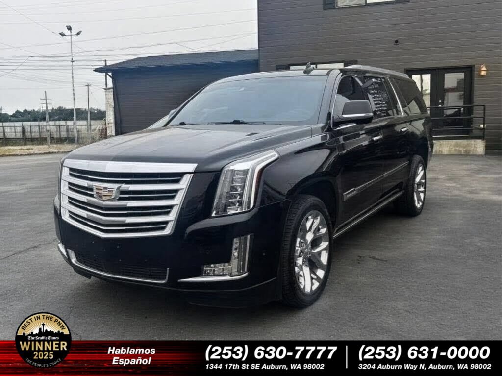 Used 2017 Cadillac Escalade ESV Platinum AWD/4WD image 1