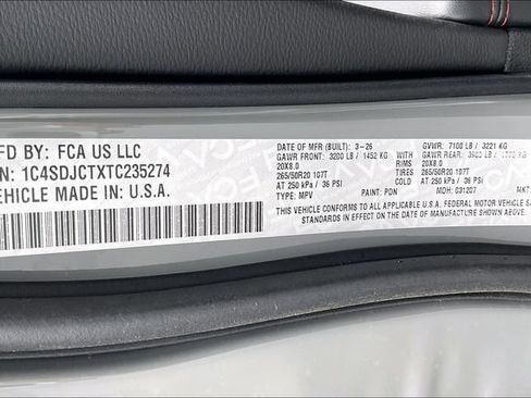 New 2026 Dodge Durango GT w/ Blacktop Package image 13