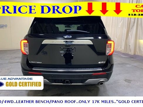 Certified 2022 Ford Explorer Limited w/ Equipment Group 301A image 5