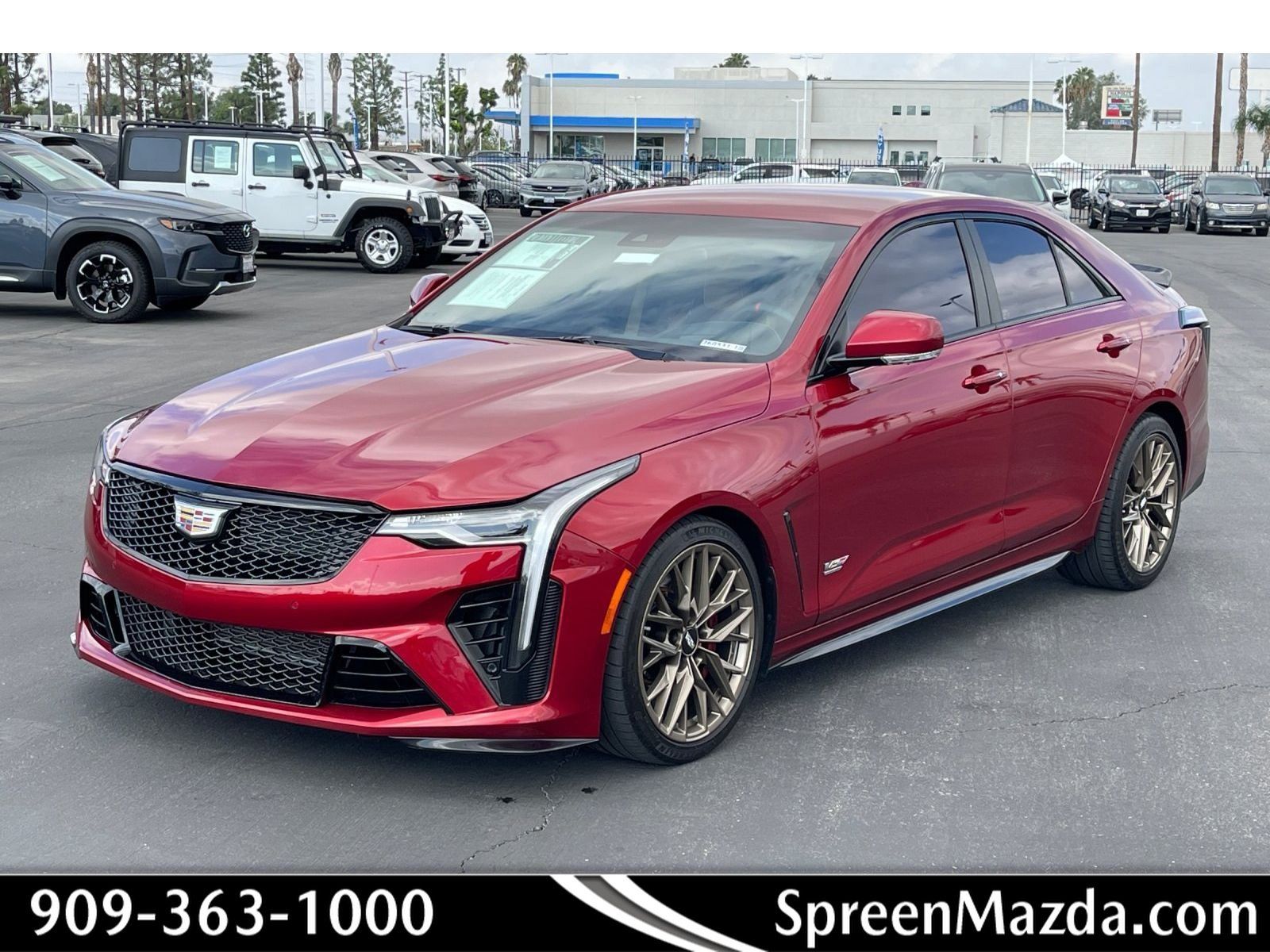 Used 2025 Cadillac CT4 V Blackwing w/ Technology Package RWD image 1