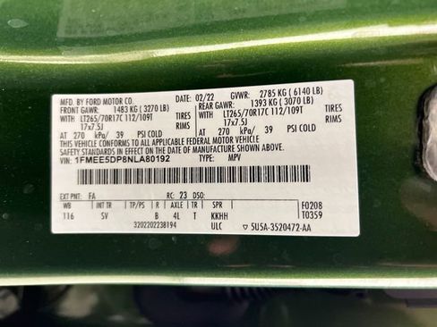 Used 2022 Ford Bronco Black Diamond image 27