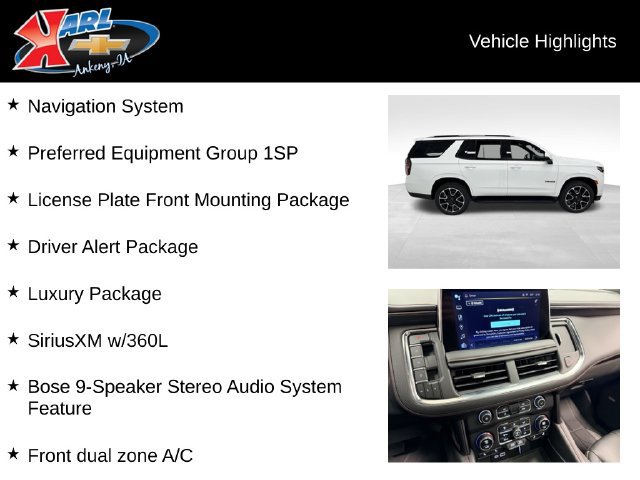 Certified 2024 Chevrolet Tahoe RST w/ Luxury Package AWD/4WD image 2