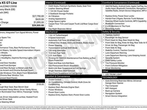 Used 2022 Kia K5 GT-Line image 40