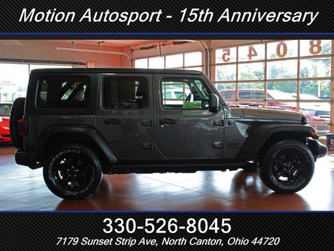 Used 2021 Jeep Wrangler Unlimited Sport AWD/4WD image 14