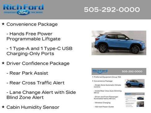 Used 2025 Chevrolet TrailBlazer ACTIV w/ Convenience Package AWD/4WD image 32
