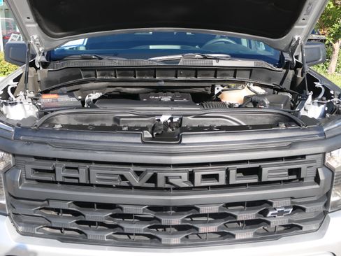 Used 2022 Chevrolet Silverado 1500 Custom w/ LPO, Dark Essentials Package RWD image 26