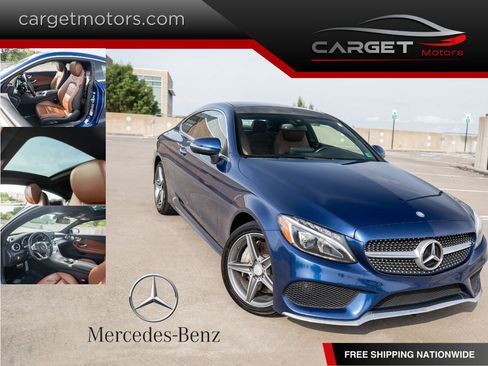 Used 2017 Mercedes-Benz C 300 4MATIC Coupe w/ Premium 2 Package image 1