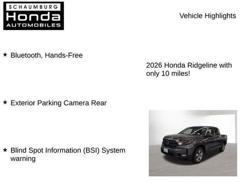 New 2026 Honda Ridgeline RTL image 7