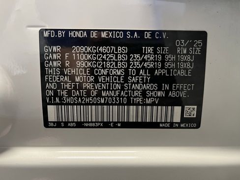 New 2025 Acura ADX A-Spec image 24