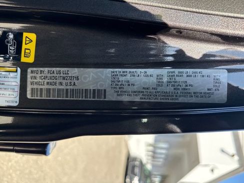 New 2026 Jeep Wrangler Sport S image 16