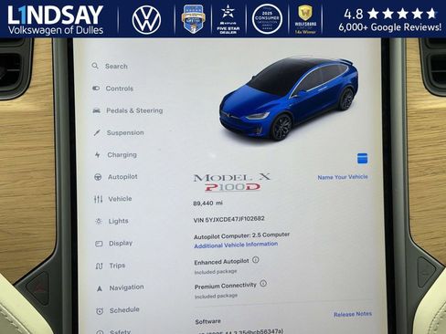 Used 2018 Tesla Model X P100D image 19