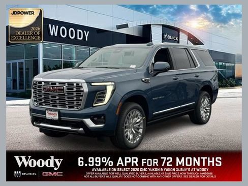 New 2026 GMC Yukon Denali w/ Sun & Power Step Package AWD/4WD image 1