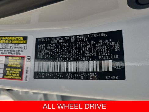Used 2025 Toyota Camry LE AWD/4WD image 35