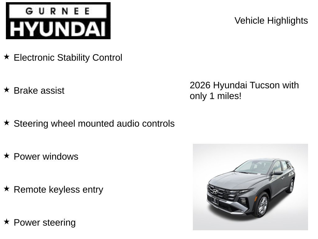 New 2026 Hyundai Tucson SE AWD/4WD image 8