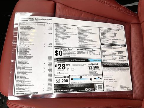 New 2026 BMW X2 xDrive28i w/ Technology Package image 19