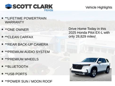 Used 2025 Honda Pilot EX-L image 11