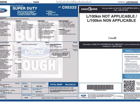 Used 2020 Ford F350 Lariat w/ Lariat Ultimate Package image 9