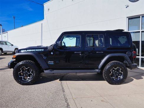 Used 2022 Jeep Wrangler Unlimited Rubicon 4xe w/ Safety Group image 2
