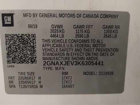 Used 2019 Chevrolet Equinox LT w/ Driver Convenience Package FWD image 33