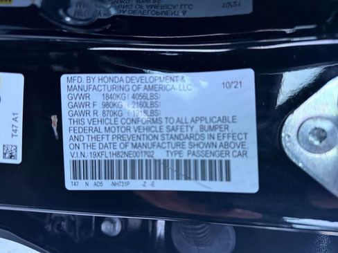 Used 2022 Honda Civic Sport Touring image 38