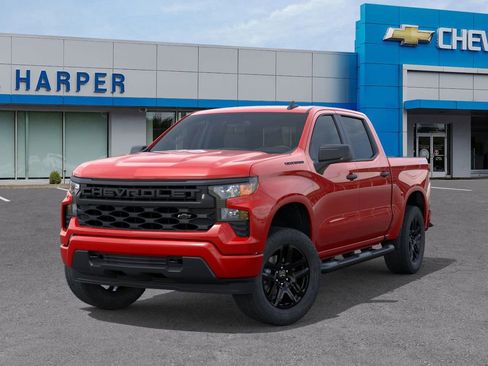New 2026 Chevrolet Silverado 1500 Custom w/ Turbomax Blackout Package AWD/4WD image 6