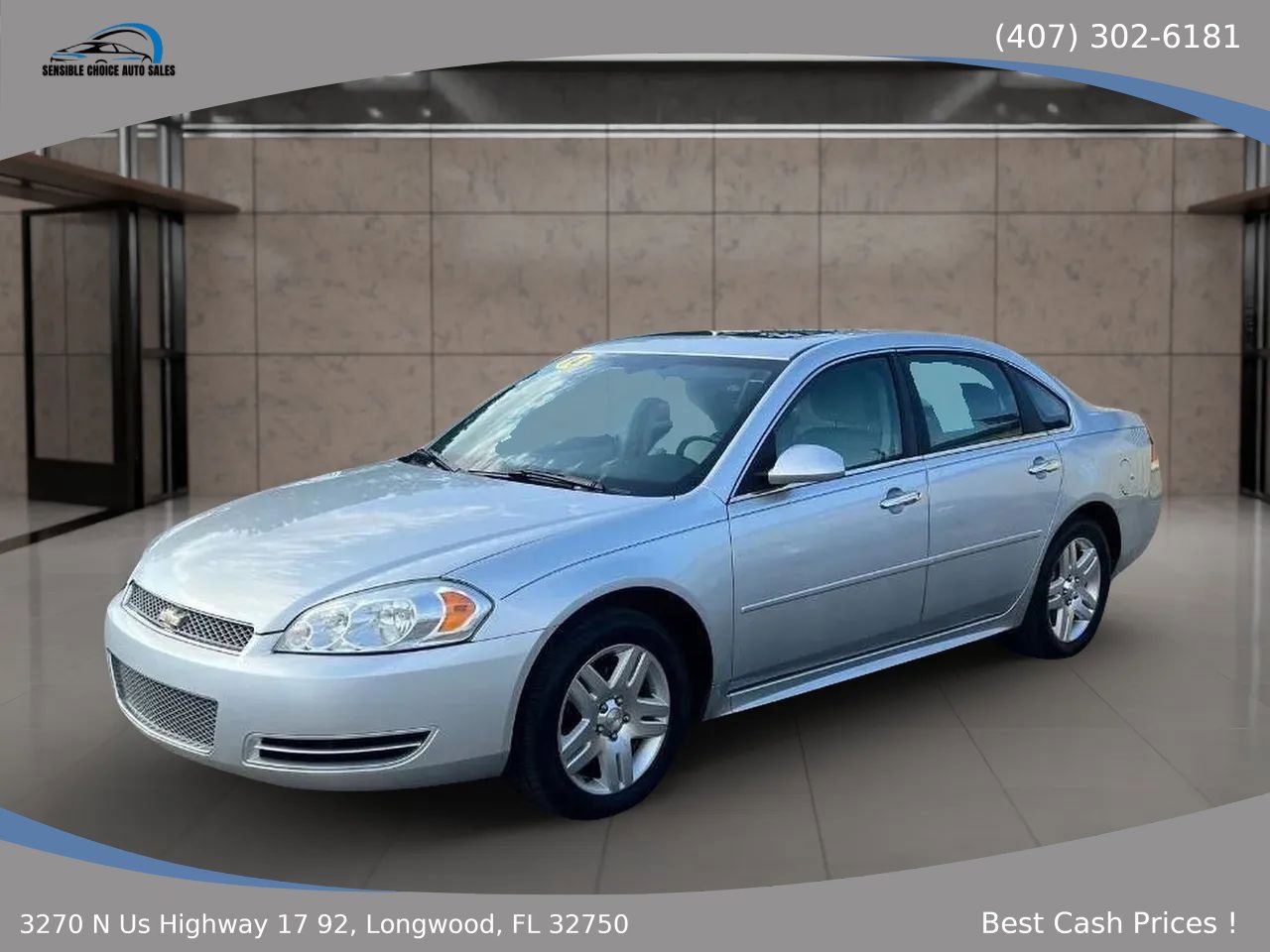 Used 2014 Chevrolet Impala LT w/ LT Sunroof Package FWD image 1
