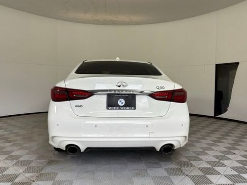 Used 2022 INFINITI Q50 Luxe w/ Cargo Package AWD/4WD image 6