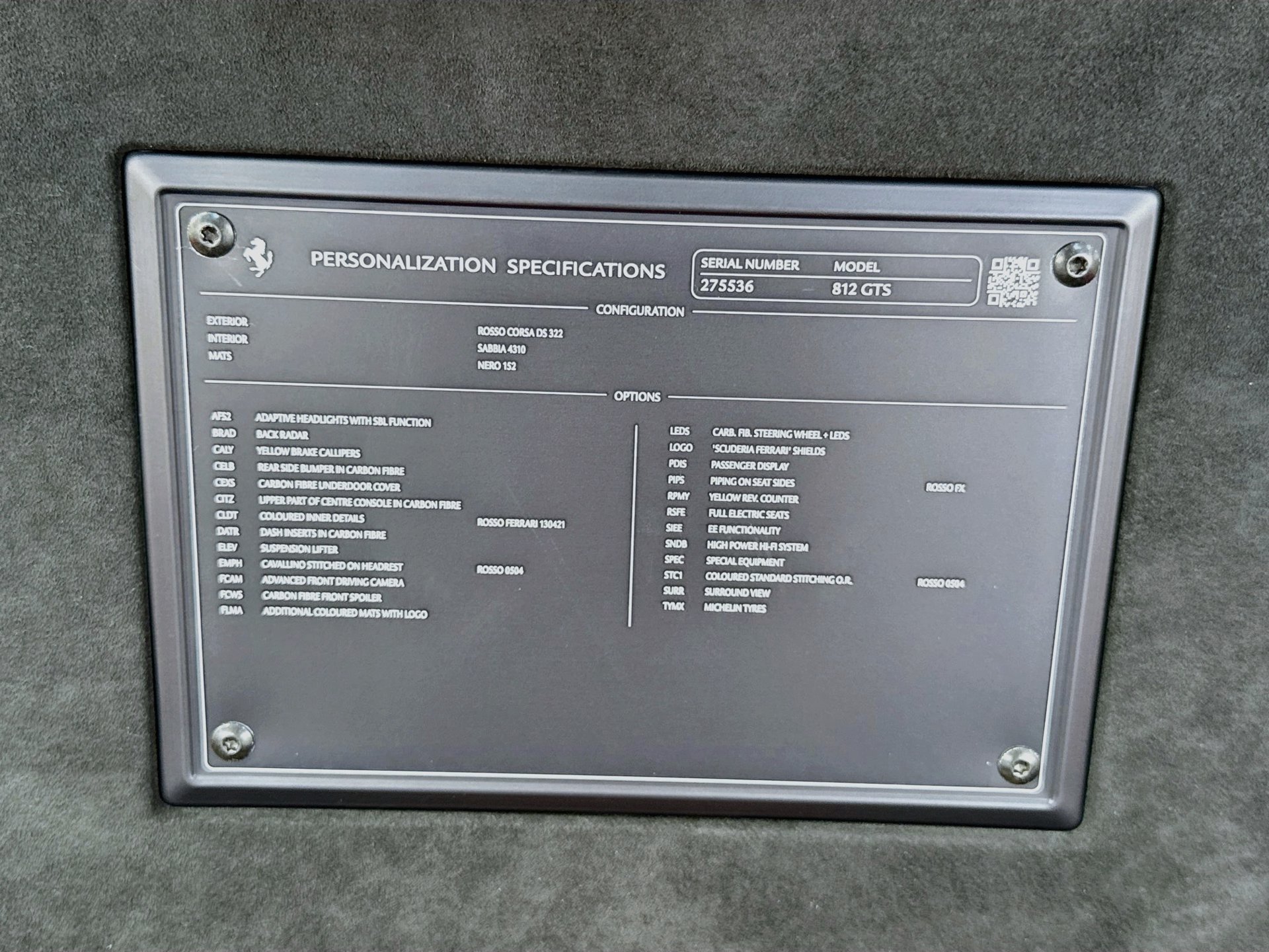 Certified 2022 Ferrari 812 GTS RWD image 28