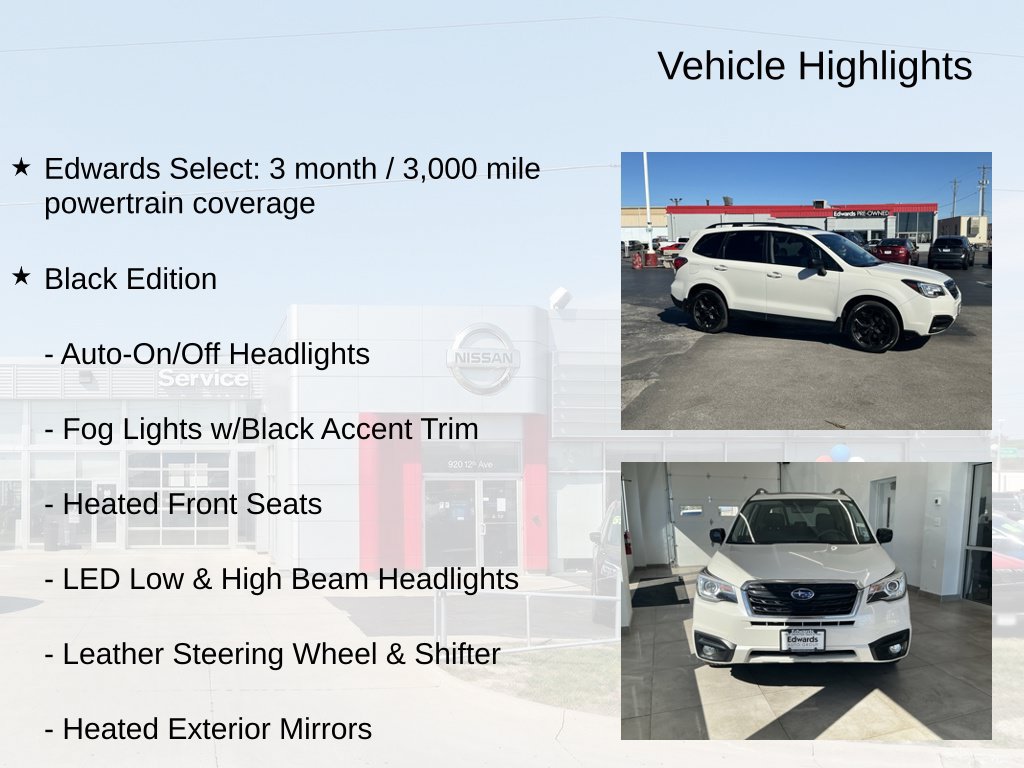 Used 2018 Subaru Forester 2.5i Premium w/ Popular Package #2A AWD/4WD image 7
