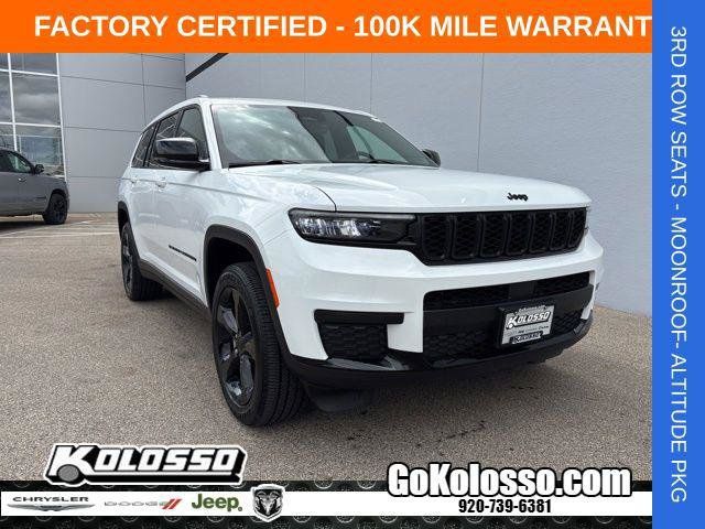 Certified 2025 Jeep Grand Cherokee L Altitude AWD/4WD image 1
