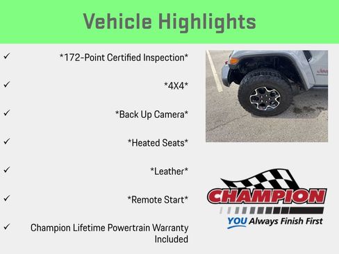 Used 2023 Jeep Wrangler Unlimited Rubicon w/ LED Lighting Group AWD/4WD image 6