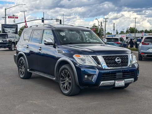 Used 2017 Nissan Armada Platinum w/ Captain Seat Package AWD/4WD image 5