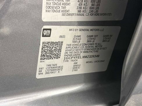 Used 2021 Chevrolet Silverado 1500 LT Trail Boss w/ Convenience Package II image 31