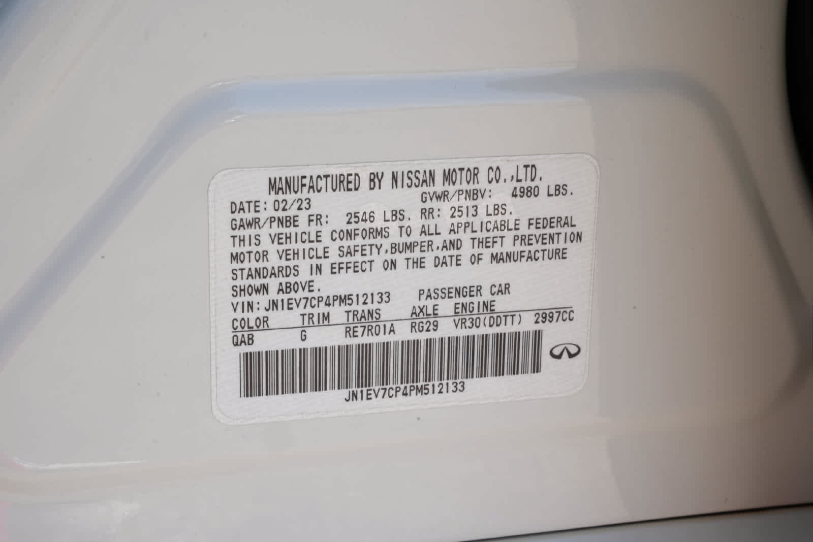 Used 2023 INFINITI Q50 Sensory RWD image 26