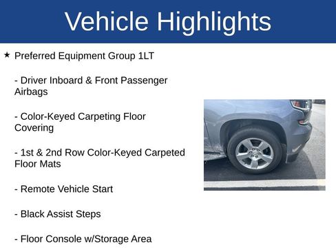 Used 2020 Chevrolet Suburban LT w/ Luxury Package RWD image 4