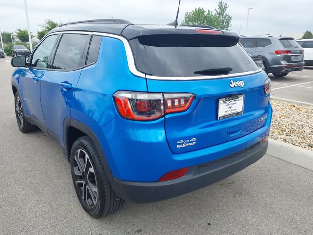 Used 2022 Jeep Compass Limited w/ Sun and Sound Group AWD/4WD image 7
