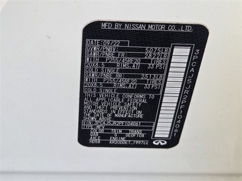 Certified 2023 INFINITI QX55 Luxe w/ Cargo Package image 24