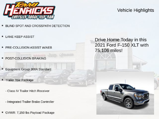 Used 2021 Ford F150 XLT w/ XTR Package AWD/4WD image 4