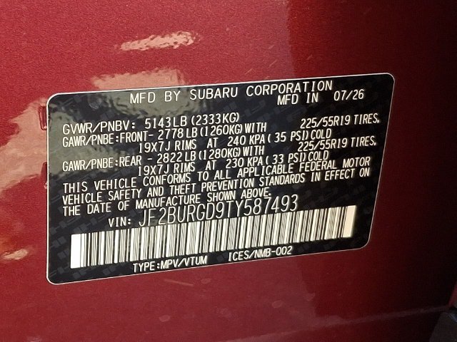 New 2026 Subaru Outback Limited XT AWD/4WD image 21