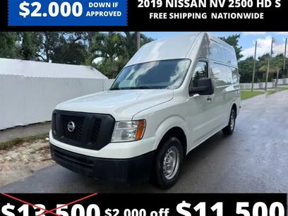 Used 2019 Nissan NV 2500 S