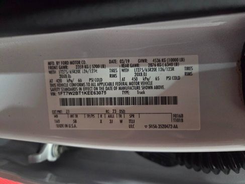 Used 2019 Ford F250 Lariat w/ Lariat Value Package image 94