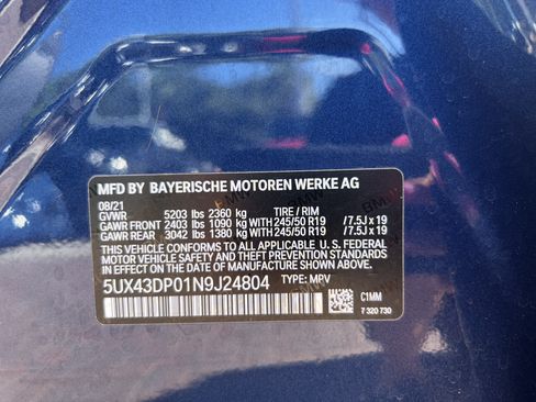 Used 2022 BMW X3 sDrive30i w/ M Sport Package RWD image 34