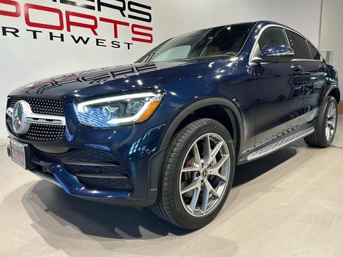 Used 2022 Mercedes-Benz GLC 300 4MATIC Coupe w/ AMG Line image 2