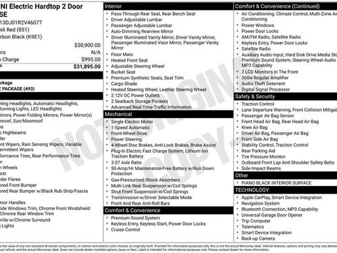 Certified 2024 MINI Cooper SE FWD image 12