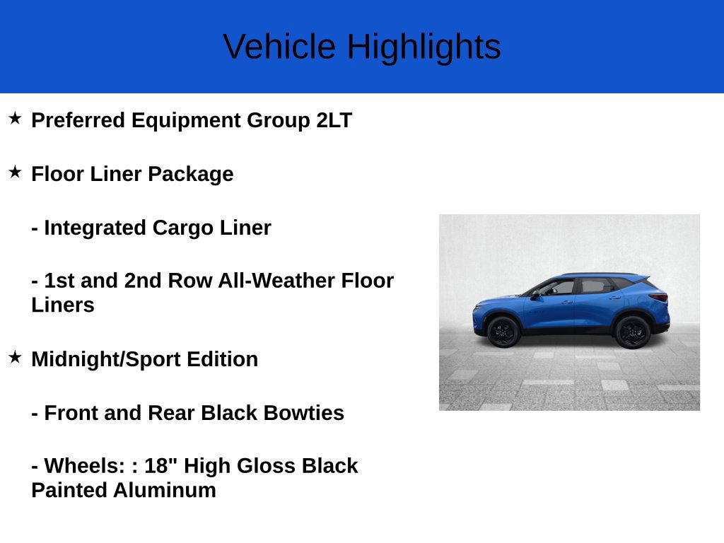 New 2026 Chevrolet Blazer LT w/ Convenience Package FWD image 2