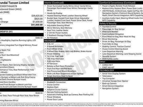 New 2026 Hyundai Tucson Limited FWD image 31