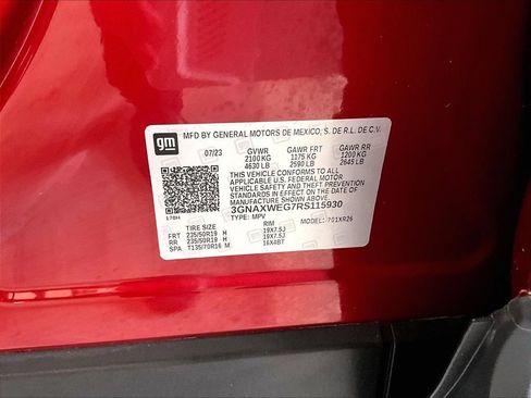 Used 2024 Chevrolet Equinox RS w/ RS Leather Package AWD/4WD image 37