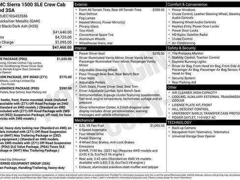 Used 2014 GMC Sierra 1500 SLE w/ SLE Value Package AWD/4WD image 2