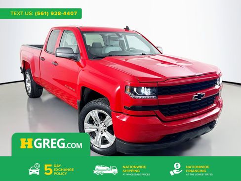 Used 2018 Chevrolet Silverado 1500 Custom w/ Custom Value Package AWD/4WD image 1